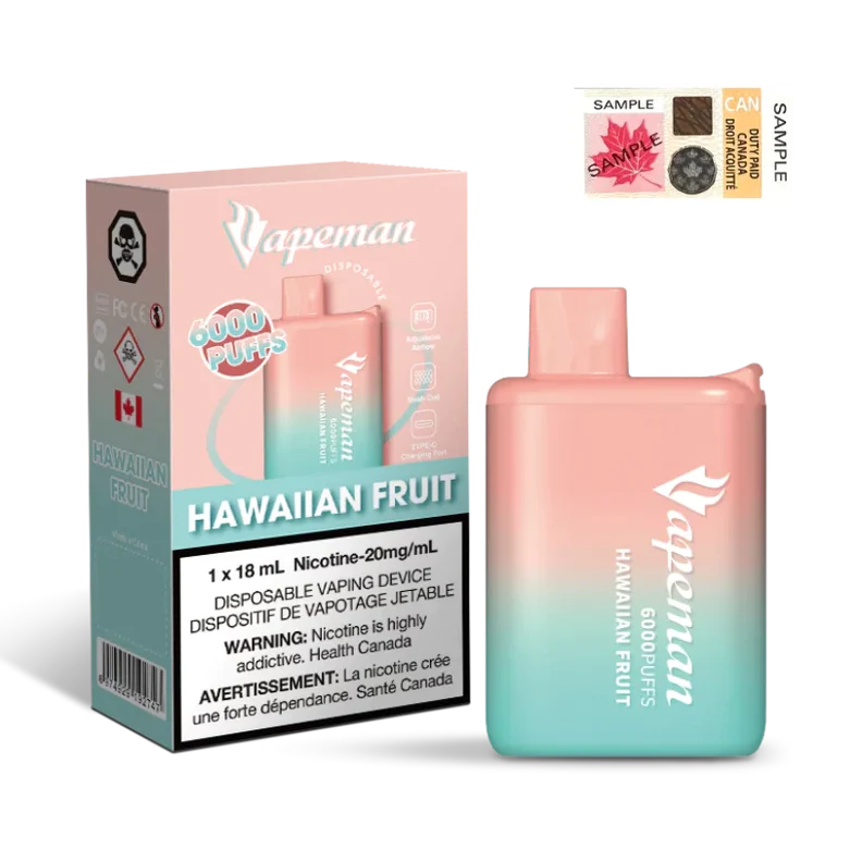VAPEMAN 6000 - HAWAIIAN FRUIT