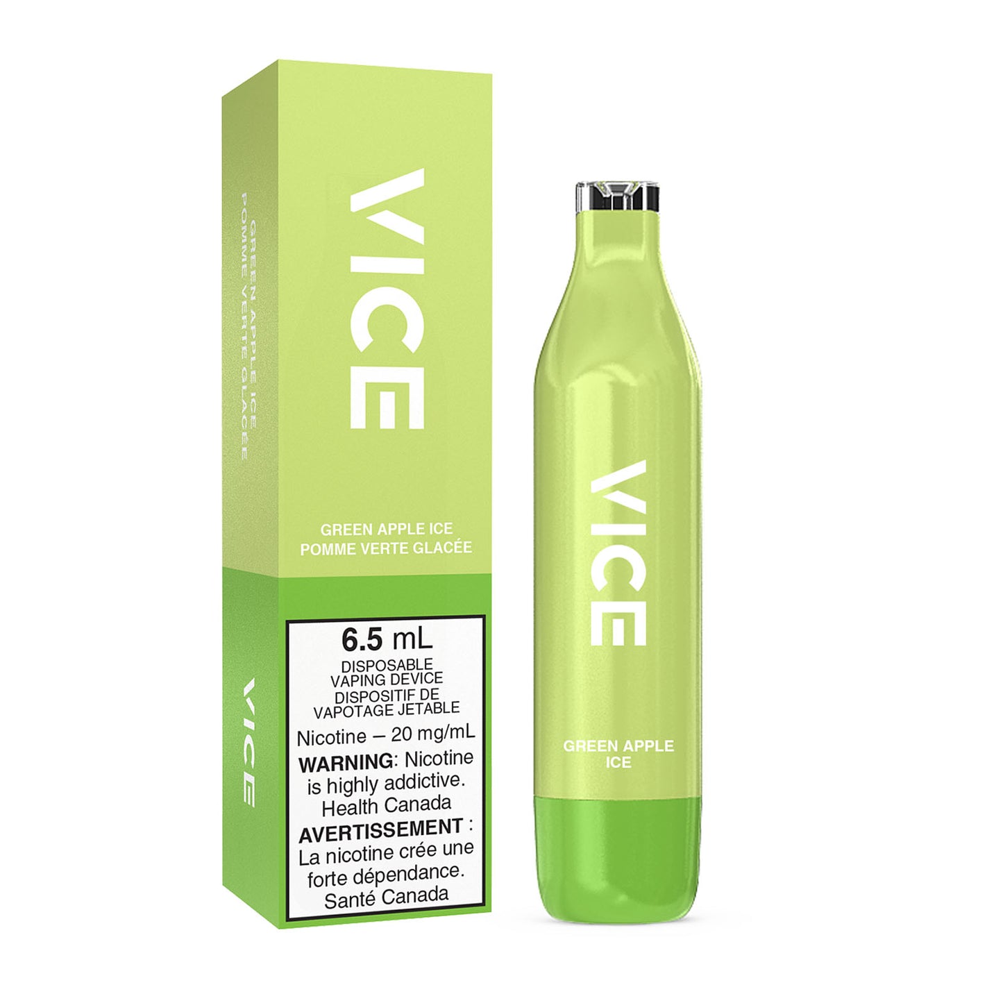 VICE 2500 - GREEN APPLE ICE