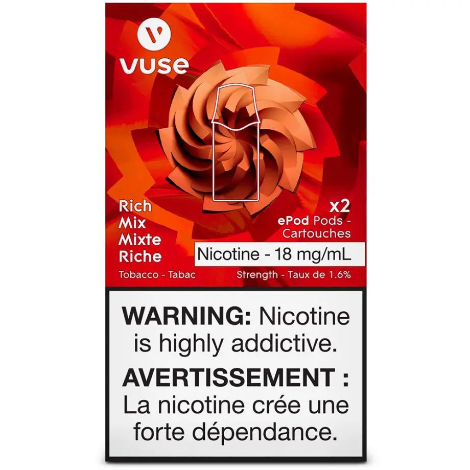 VUSE PODS - RICH MIX TOBACCO