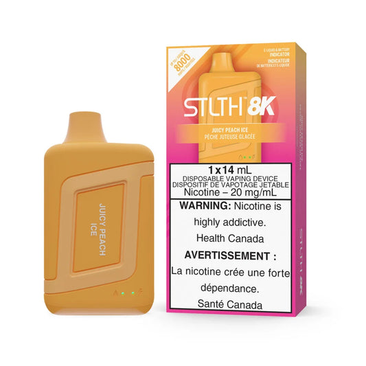 STLTH 8K - JUICY PEACH ICE
