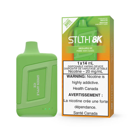 STLTH 8K - GREEN APPLE ICE