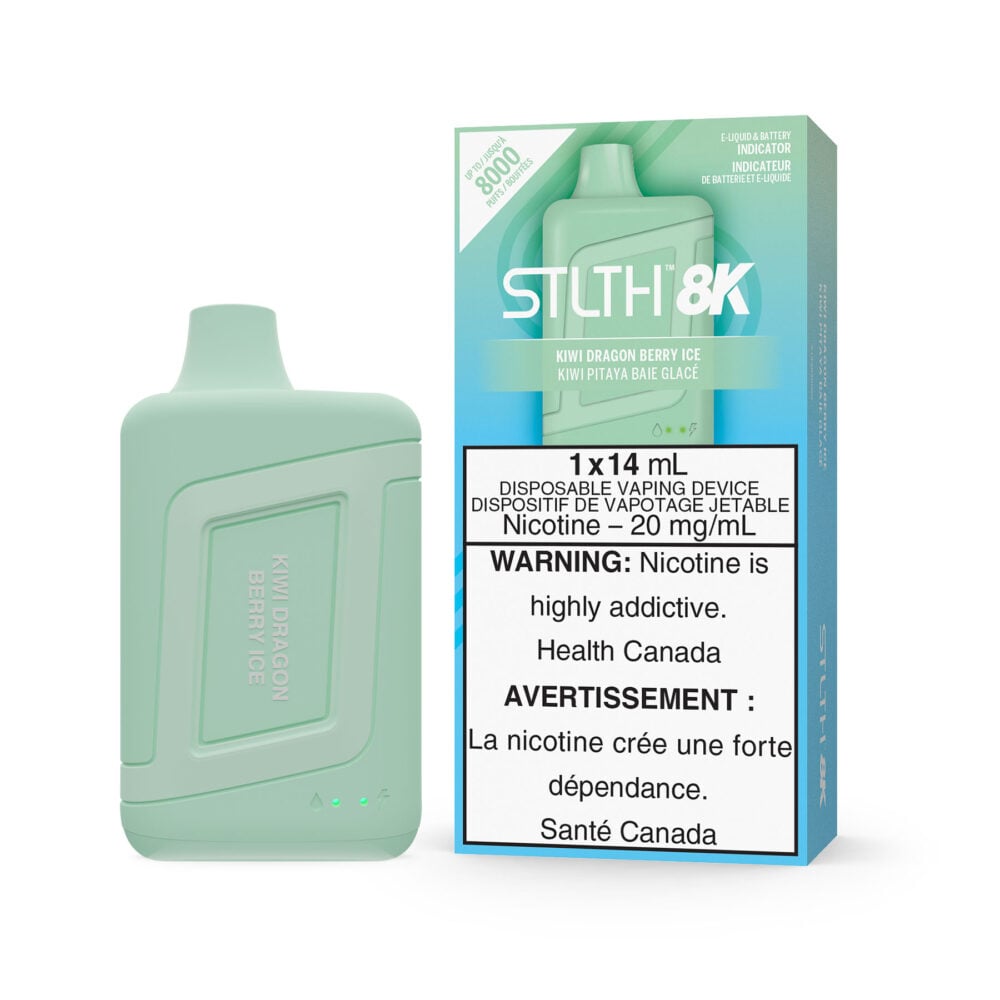 STLTH 8K - KIWI DRAGON BERRY ICE