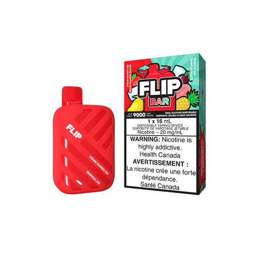 FLIP BAR 9000 - STRAW MANGO ICE AND TROPICAL ICE