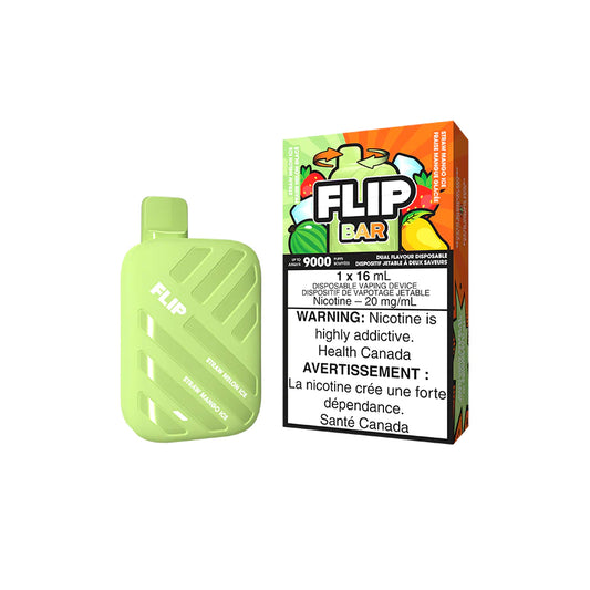 FLIP BAR 9000 - STRAW MELON ICE AND STRAW MANGO ICE