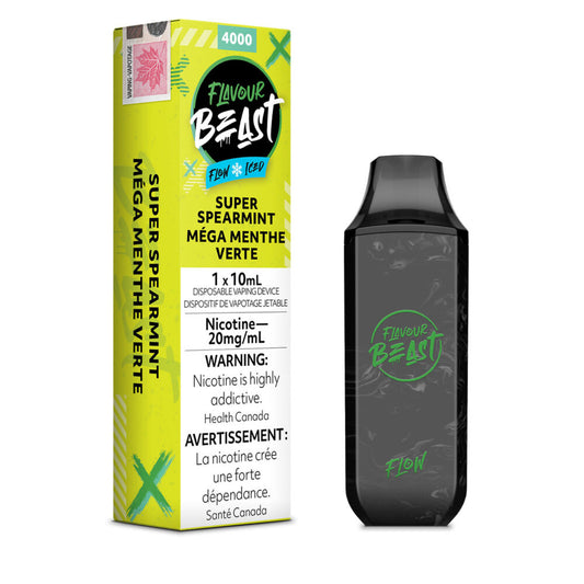 FLAVOUR BEAST 4000 - SUPER SPEARMINT