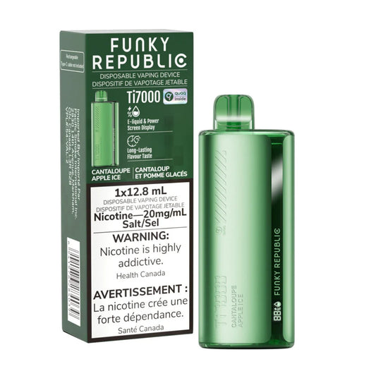 FUNKY REPUBLIC 7000 - CANTALOUPE APPLE ICE