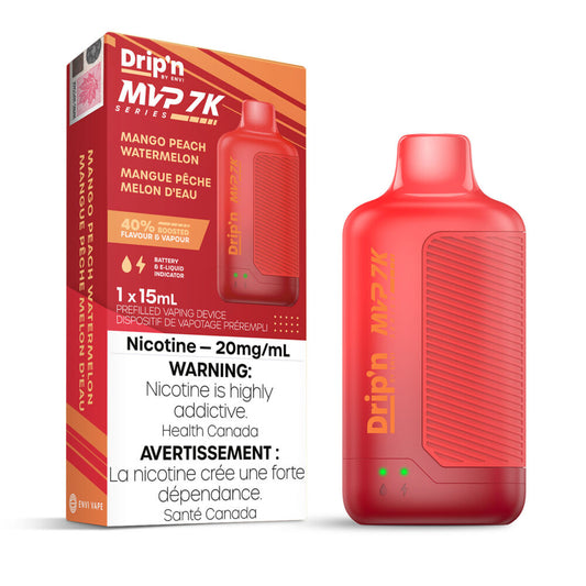 DRIP'N 7000 - MANGO PEACH WATERMELON