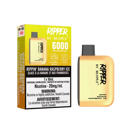 RIPPER 6000 - RIPPIN' BANANA RASPBERRY ICE