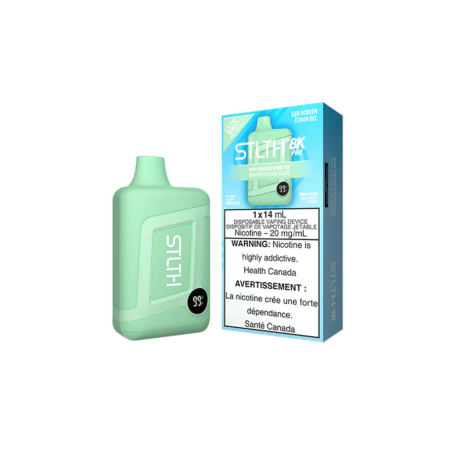 STLTH 8K PRO - KIWI DRAGON BERRY ICE