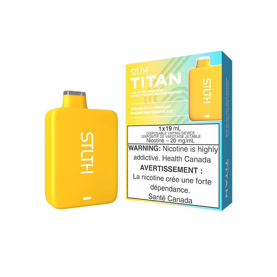 STLTH TITAN 10K - BANANA BERRY MELON ICE
