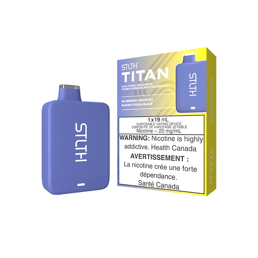 STLTH TITAN 10K - BLUEBERRY LEMON ICE