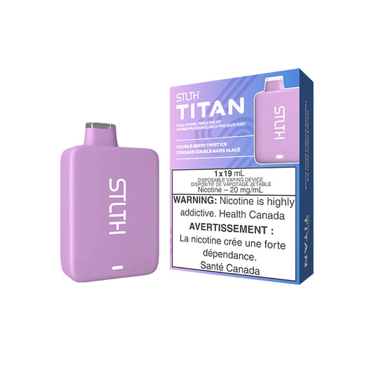 STLTH TITAN 10K - DOUBLE BERRY TWIST ICE