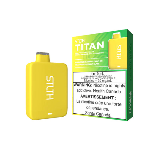 STLTH TITAN 10K - PINEAPPLE BLUEBERRY KIWI ICE
