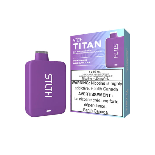 STLTH TITAN 10K - WHITE GRAPE ICE