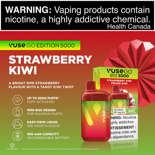 VUSE GO 5000 - STRAWBERRY KIWI