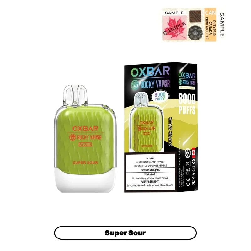 OX BAR 8000 - SUPER SOUR