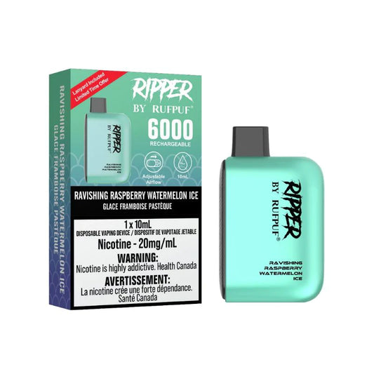RIPPER 6000 - RAVISHING RASPBERRY WATERMELON ICE