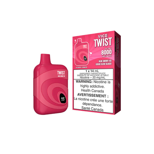 VICE TWIST 8000 - BLUE CHERRY ICE
