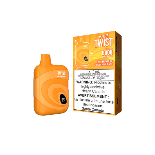 VICE TWIST 8000 - TWISTED PEACH ICE