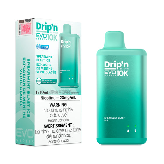 DRIP'N 10K - SPEARMINT BLAST ICE