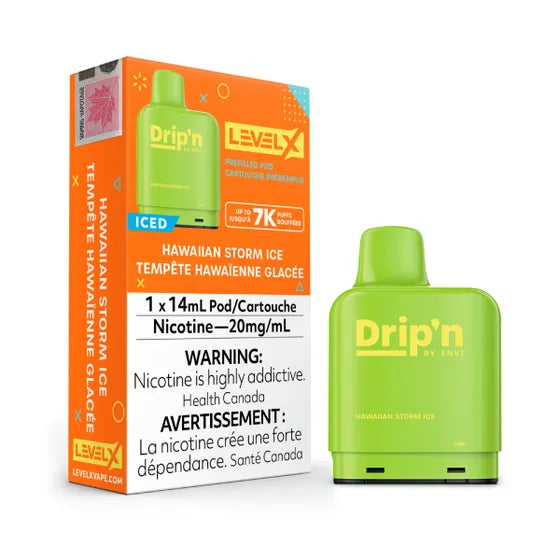 DRIP'N LEVEL X PODS - HAWAIIAN STORM ICE