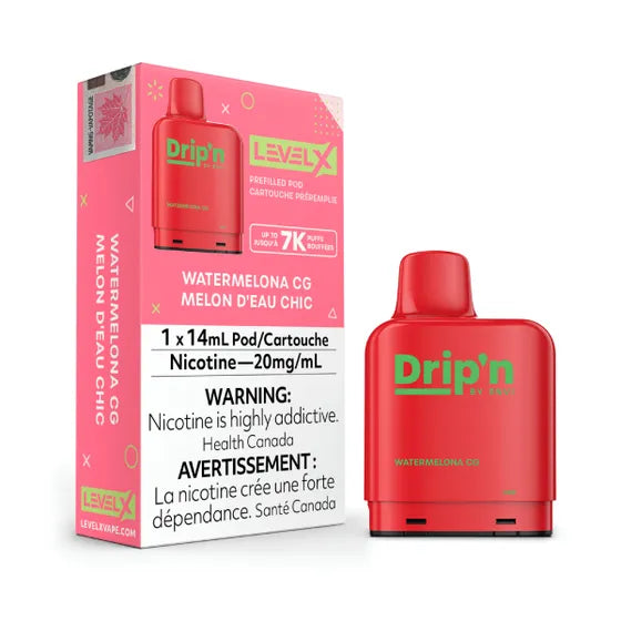 DRIP'N LEVEL X PODS - WATERMELONA CG