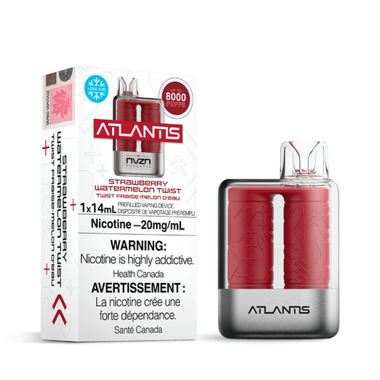 ATLANTIS BY NVZN 8000 - STRAWBERRY WATERMELON TWIST