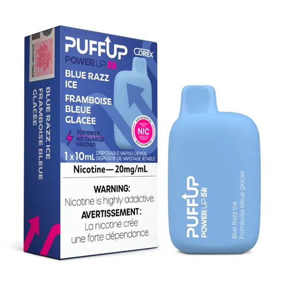 PUFF UP 5K - BLUE RAZZ ICED