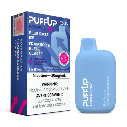 PUFF UP 5K - BLUE RAZZ ICED