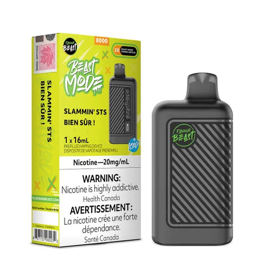 FLAVOUR BEAST BEAST MODE 8000 - SLAMMIN' STS ICED