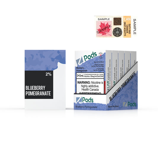 ZPODS - BLUE POMEGRANATE