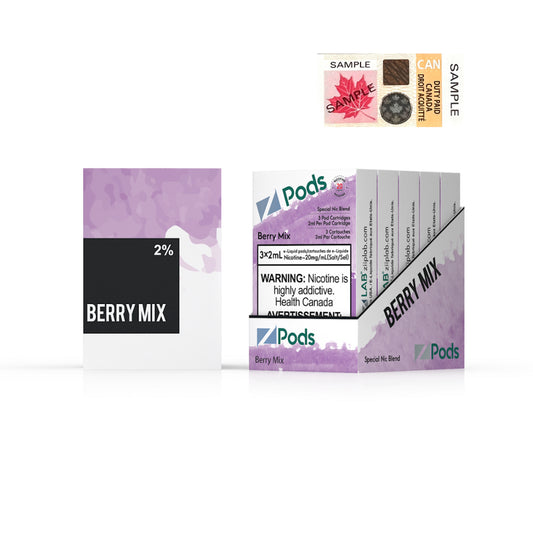 ZPODS - BERRY MIX