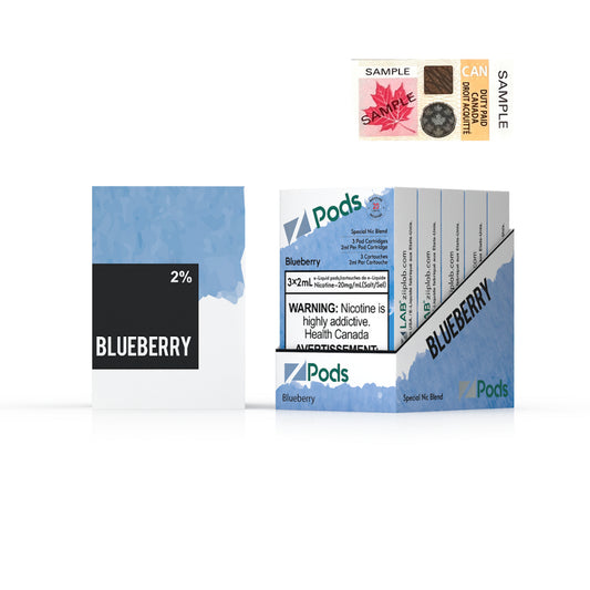 ZPODS - BLUEBERRY