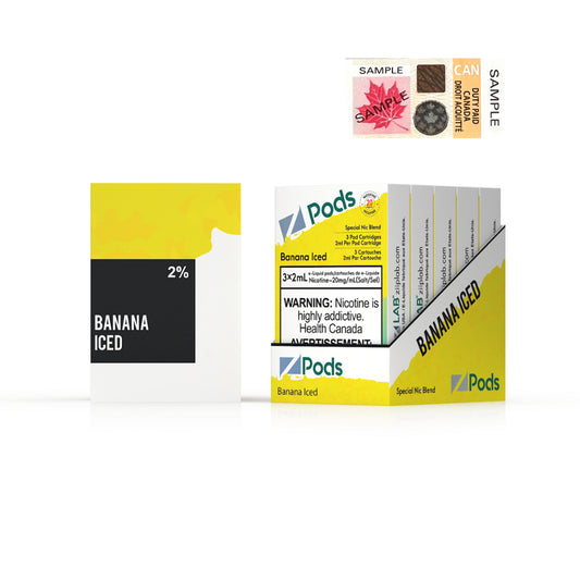 ZPODS - BANANA ICED