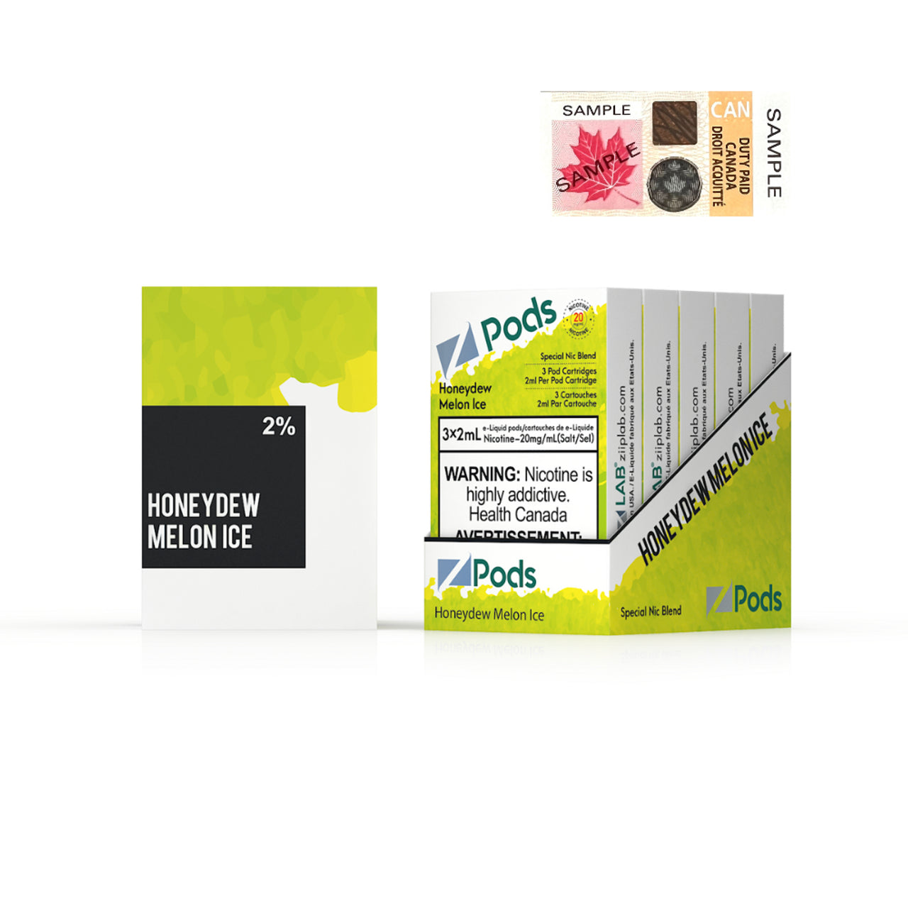 ZPODS - HONEYDEW MELON ICE