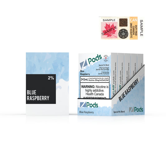 ZPODS - BLUE RASPBERRY