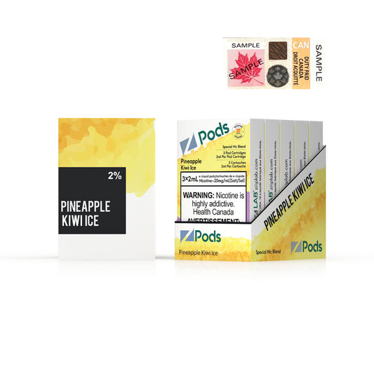 ZPODS - PINEAPPLE KIWI ICE