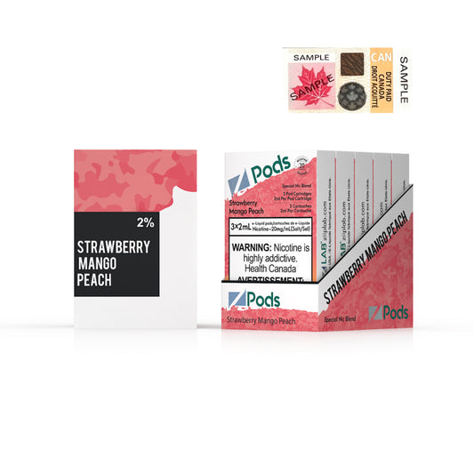 ZPODS - STRAWBERRY MANGO PEACH