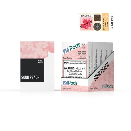 ZPODS - SOUR PEACH