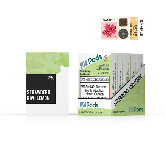 ZPODS - STRAWBERRY KIWI LEMON