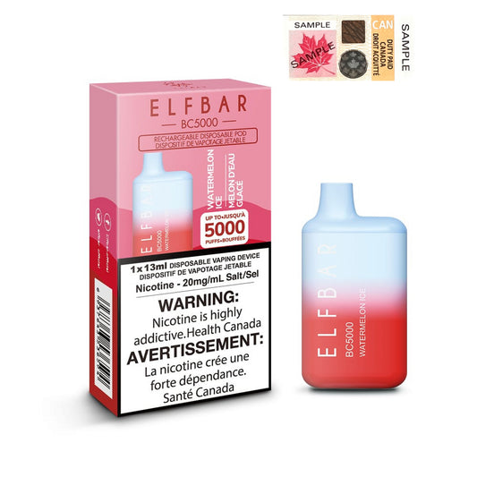 ELF BAR 5000 - WATERMELON ICE