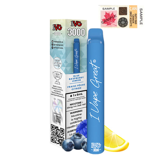 IVG 3000 - BLUE RASPBERRY LEMON