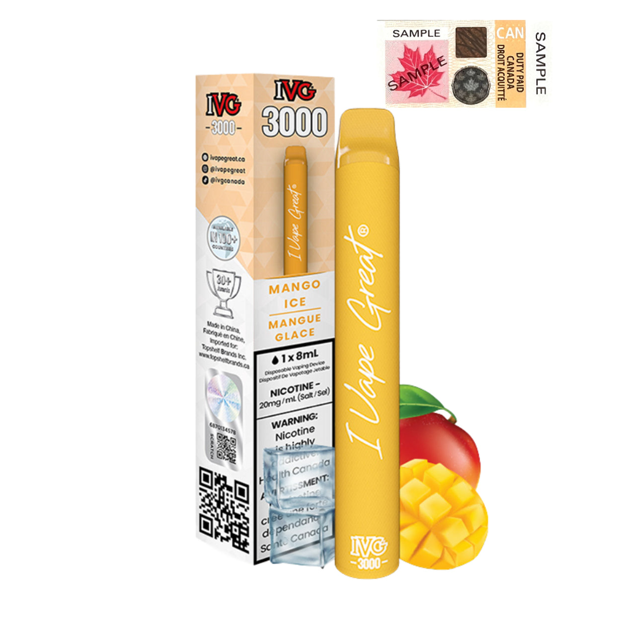 IVG 3000 - MANGO ICE