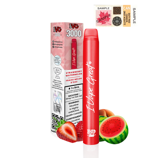 IVG 3000 - STRAWBERRY WATERMELON