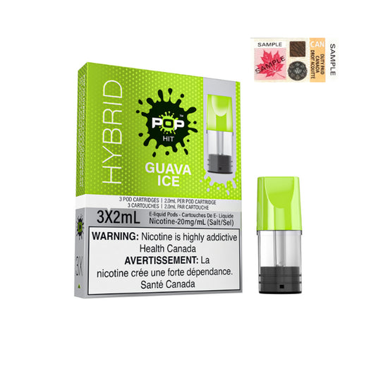 POP HITS HYBRID PODS - GUAVA ICE