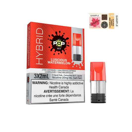 POP HITS HYBRID PODS - LUSCIOUS WATERMELON