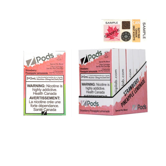 ZPODS - STRAWBERRY PINEAPPLE LEMONADE