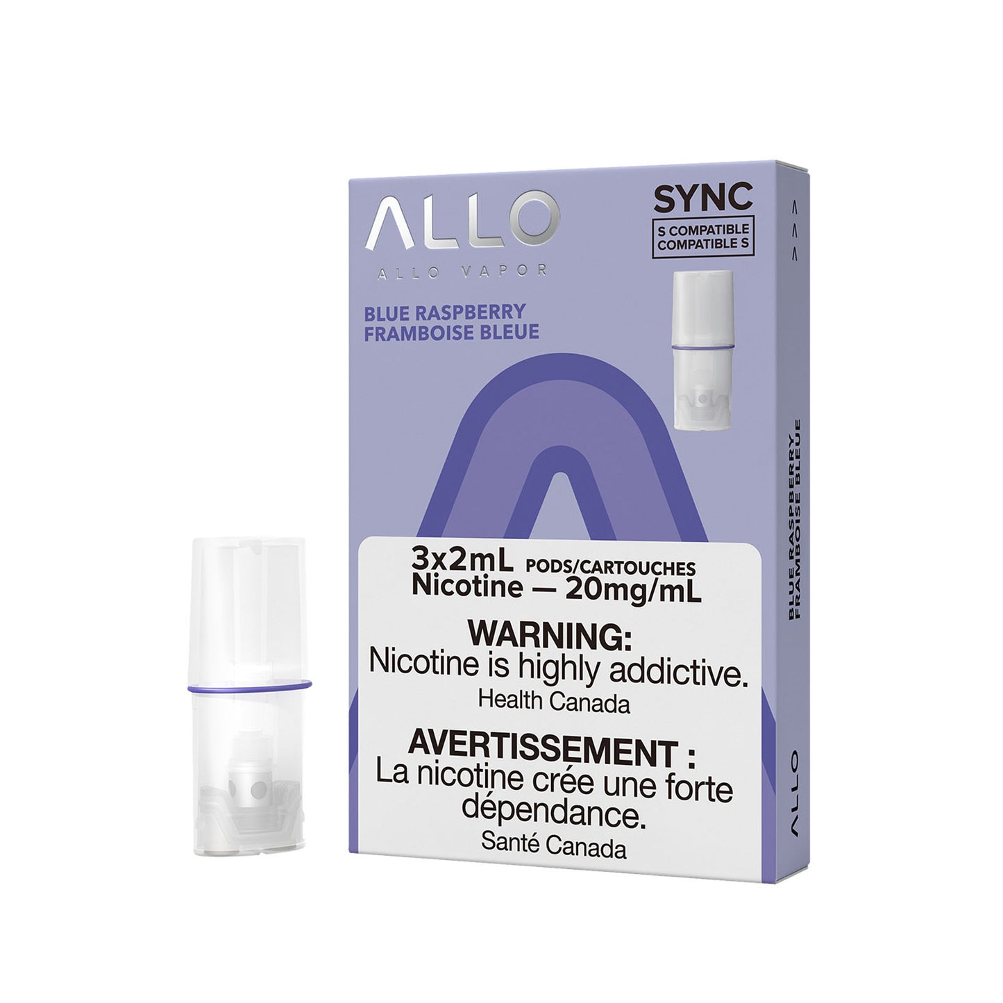 ALLO PODS - BLUE RASPBERRY