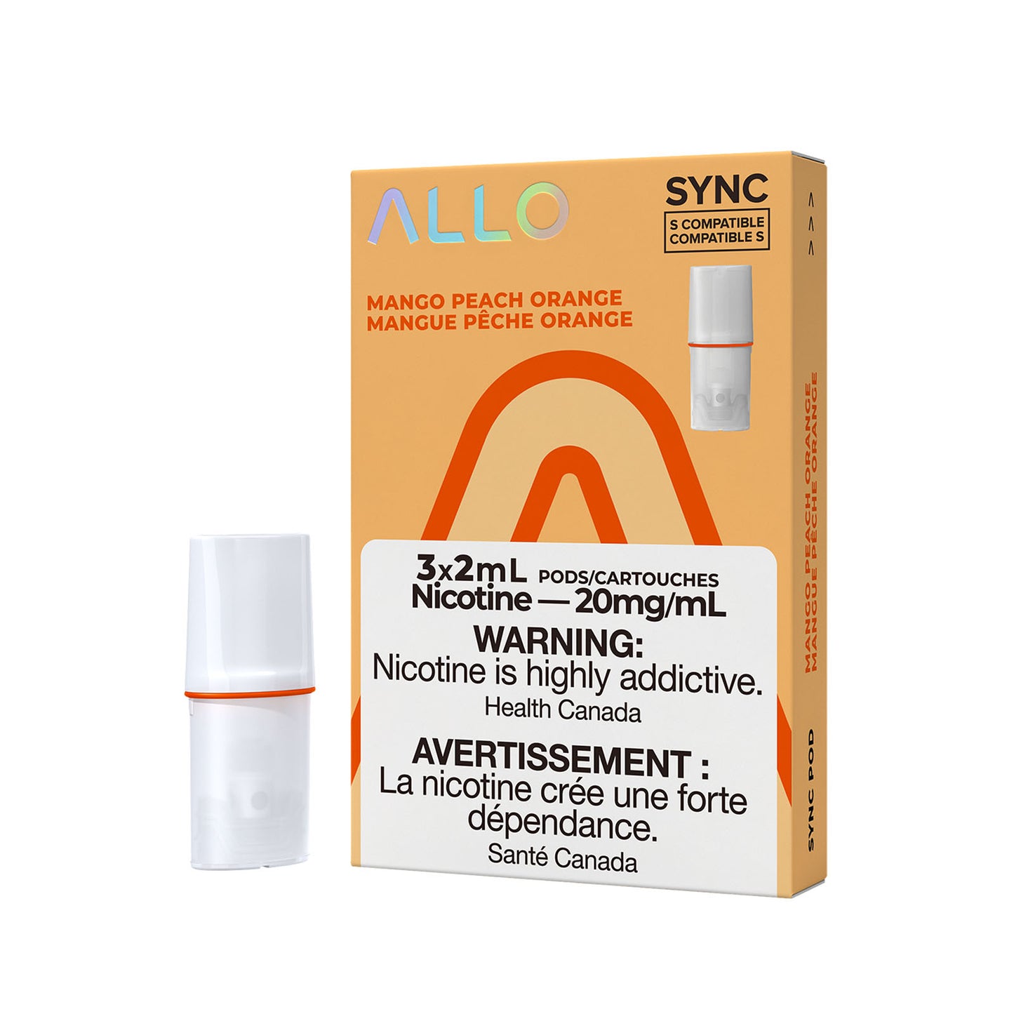ALLO PODS - MANGO PEACH ORANGE