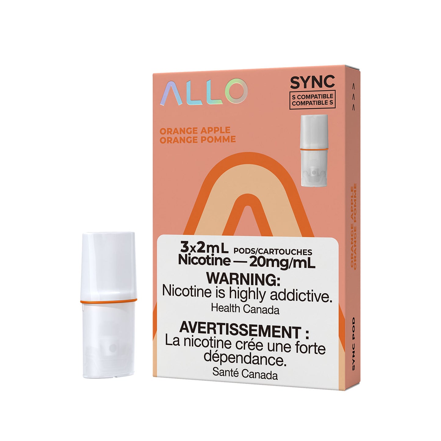 ALLO PODS - ORANGE APPLE